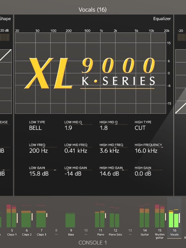 Produit Solid State Logic XL 9000 K-Series Plug-In pour Console 1 MKII Image