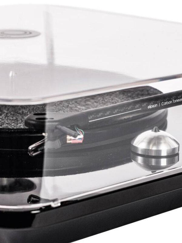 Produit ELIPSON CHROMA 400 RIAA BT Platine Vinyle Bluetooth APTX HD munie d'un Bras Carbone & d'une Cellule Ortofon OM10 Image