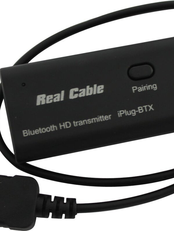 Produit REAL CABLE IPLUG-BTX Transmetteur Audio Stéréo Bluetooth APTX Image