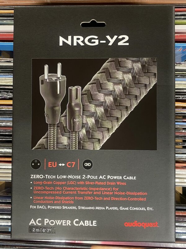 Produit AUDIOQUEST NRG-Y2 Câble d’Alimentation Secteur Bipolaire Image