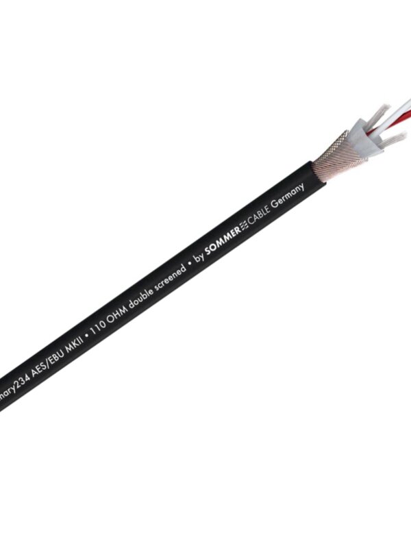 Produit SOMMERCABLE Sc-Binary 234 AES/EBU MKII Câble Numérique 2 x 0,34 mm² (AWG 22) Image