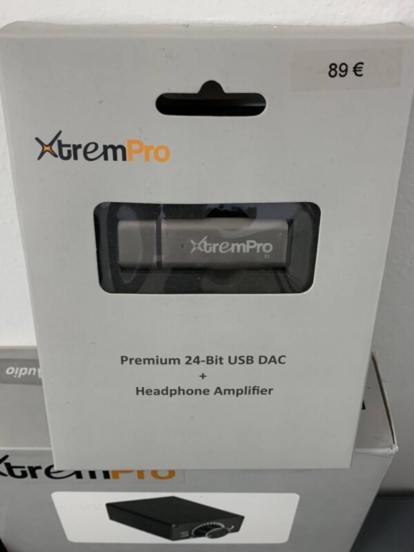 Produit XTREMPro X1 DAC USB + Amplificateur de Casque Image