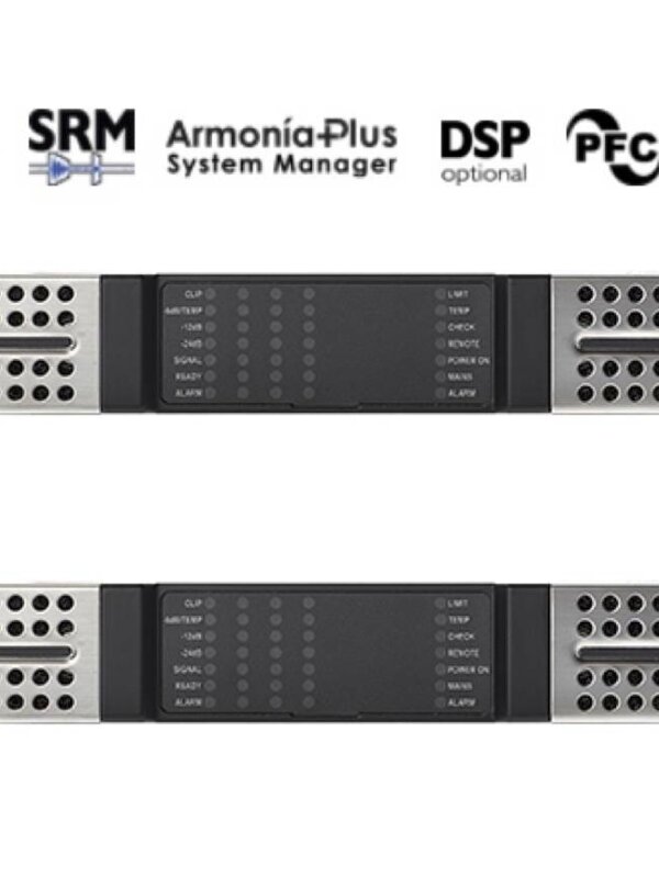 Produit POWERSOFT QUATTROCANALI 4804 Amplificateur de Puissance 4 x 1200 watts avec DSP + DANTE Image