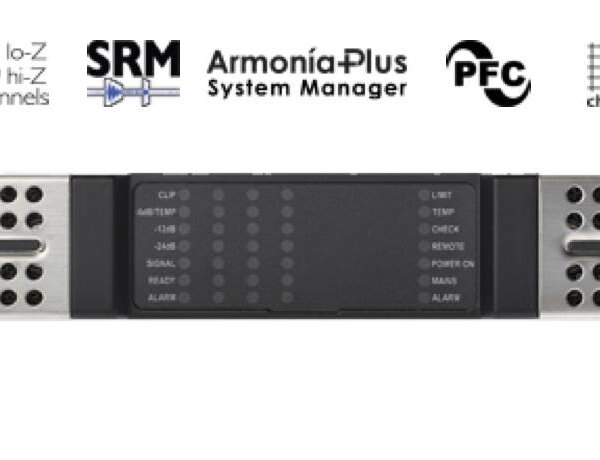 Produit POWERSOFT QUATTROCANALI 1204 Amplificateur de Puissance 4 x 300 watts avec DSP + DANTE Image