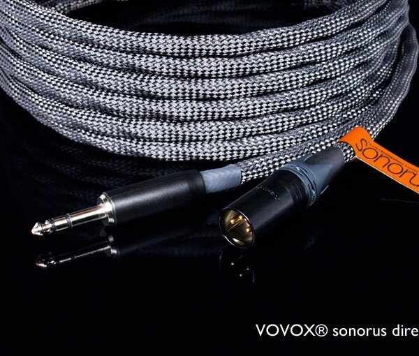 Produit VOVOX® Sonorus Direct S Câble Symétrique XLR ou Jack non Blindés Image