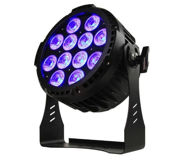 Produit STARWAY EARTHKOLOR Pack de 4 Projecteurs à Led 12 x 12 Watts RGBWA +UV 6 en 1 sur Batterie (en Flightcase) Image