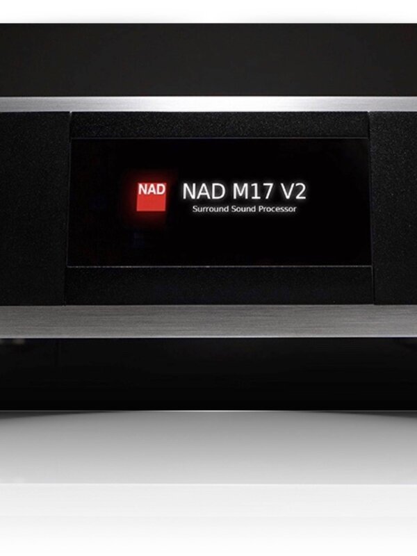 Produit NAD M17 V2i Préamplificateur Processeur de Son Surround avec Fonctions 4K ULTRA HD, Dolby Atmos, Dirac et BluOs Image