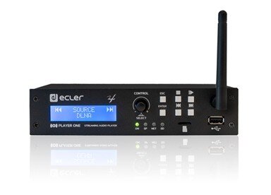 Produit ECLER PLAYER One Lecteur audio Multimédia en Streaming et en Local Image