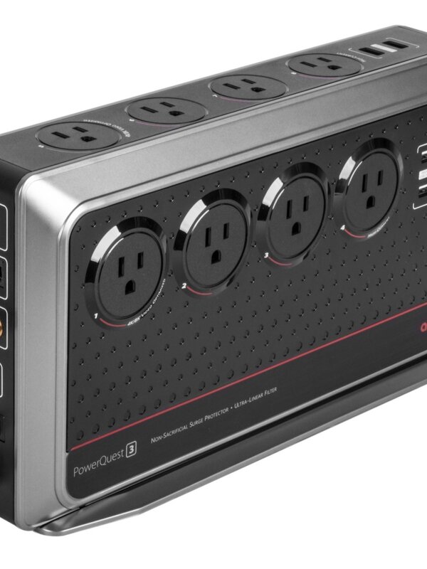 Produit AUDIOQUEST POWERQUEST PQ3 Barrette Secteur 8 Prises Haut de Gamme pour l' Audio-Vidéo Image