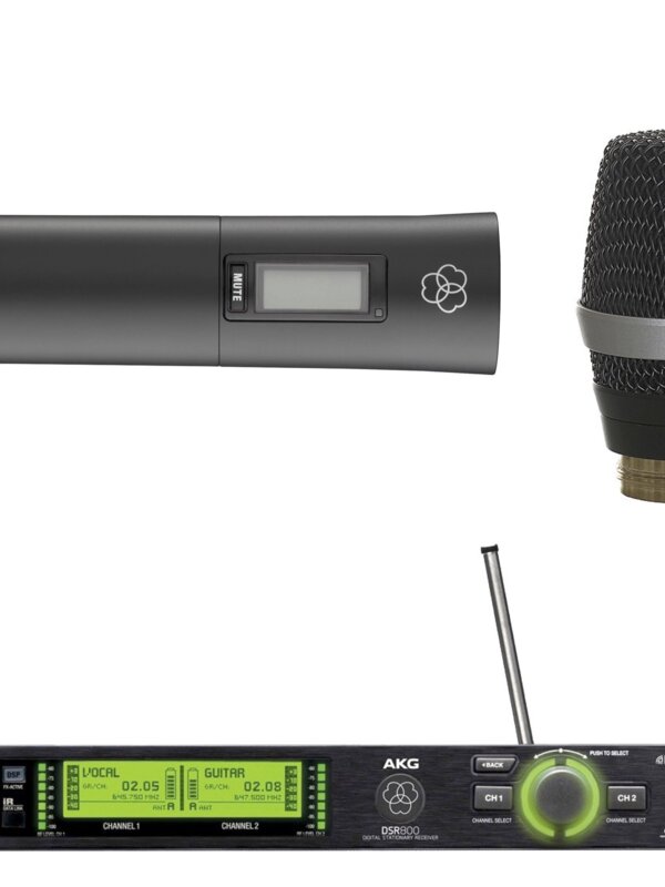 Produit AKG DMS800 SET DHT-D5 Système Numérique Sans Fil Avec Microphone DHT800 & Capsule Dynamique D5WL1 Image