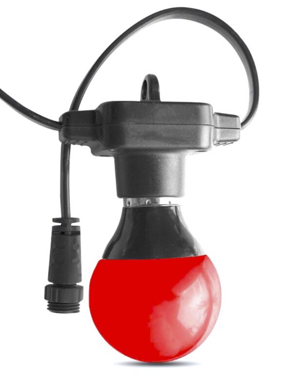 Produit CHAUVET FESTOON 2 RGB Guirlande Festive & Mappable de 20 Ampoules LED Multicolores IP54 Image