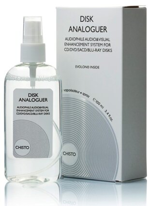 Produit CHISTO DISK ANALOGUER Liquide Nettoyant pour Supports Audio-Vidéo Numériques Image