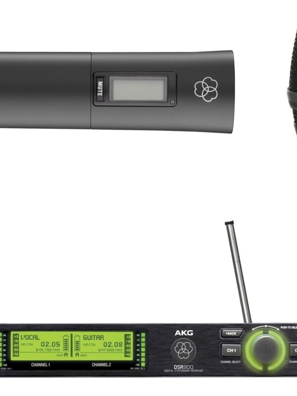 Produit AKG DMS800 SET DHT-C5 Système Numérique Sans Fil Avec Microphone DHT800 & Capsule Électret C5WL1 Image